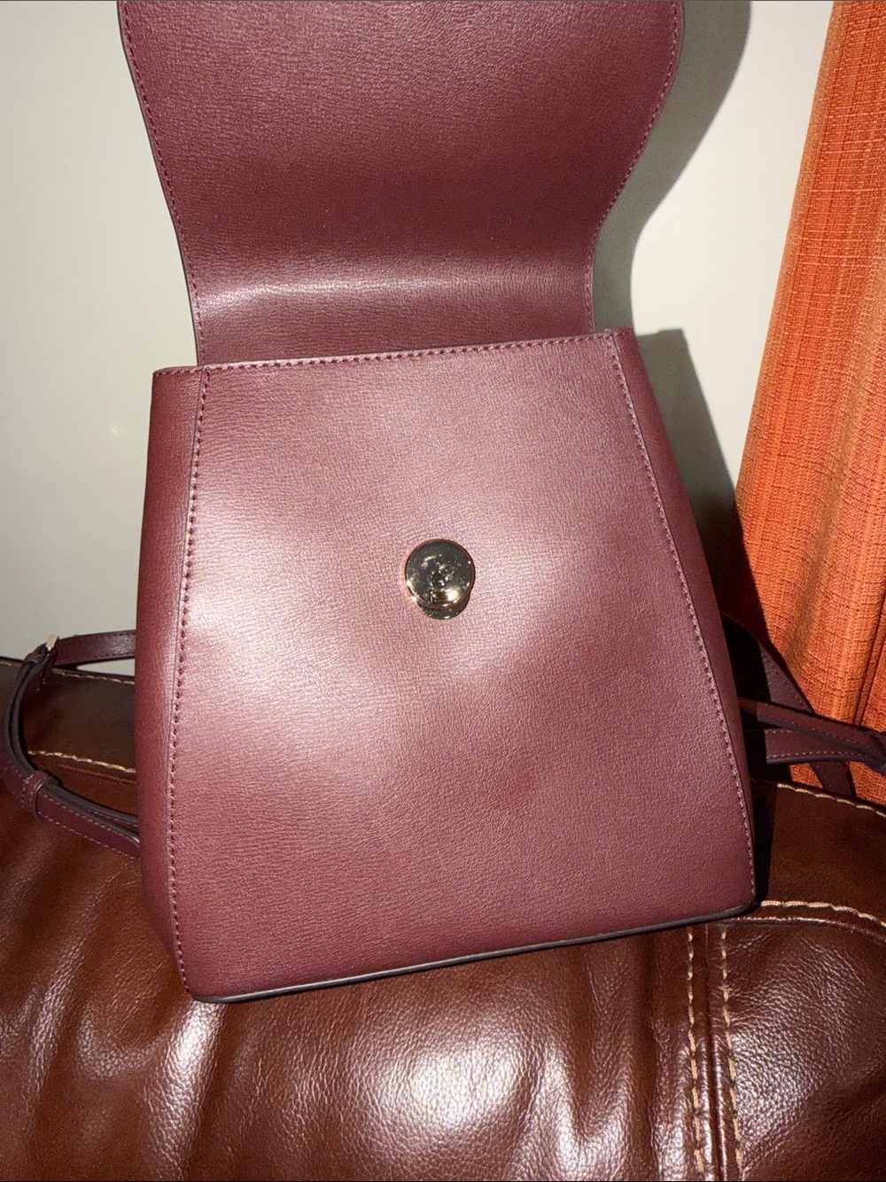 ‼️Kate Spade Adel Medium Flap Leather Backpack - Picture 10 of 12